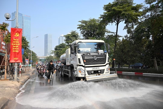 Đặt môi trường ngang tầm phát triển, hướng tới Thủ đô xanh
