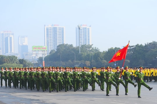 Lực lượng Công an nhân dân gương mẫu, đi đầu thực hiện Nghị quyết Đại hội XIV của Đảng, phấn đấu tạo ra những dấu ấn mới vì Đảng, vì dân