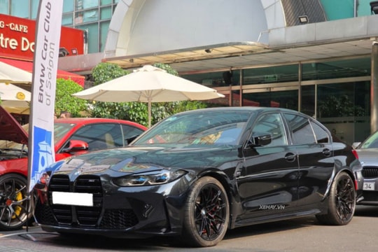 Cận cảnh chiếc BMW M3 G80 số sàn đầu tiên về Việt Nam