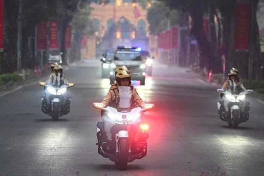 Bảo đảm giao thông thông suốt phục vụ Đại hội XIV của Đảng