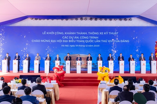 Chào mừng Đại hội đại biểu toàn quốc lần thứ XIV của Đảng Cộng sản Việt Nam: Nhiệm kỳ đột phá trong phát triển kết cấu hạ tầng