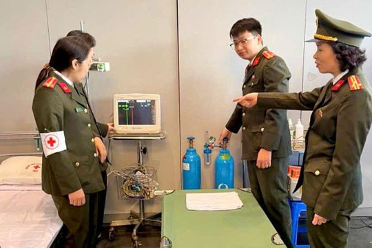 Bệnh viện Công an Thành phố sẵn sàng bảo đảm y tế phục vụ Đại hội lần thứ XIV của Đảng