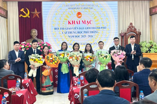 Hà Nội: 96 giáo viên THPT thi dạy giỏi cấp thành phố
