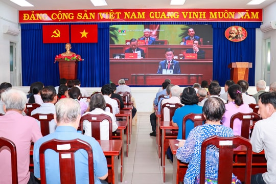 Cán bộ, nhân dân TP Hồ Chí Minh hướng về Đại hội XIV của Đảng