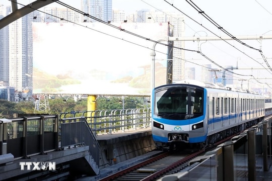 Điều chỉnh thời gian hoàn thành thi công metro Bến Thành-Suối Tiên đến quý 4