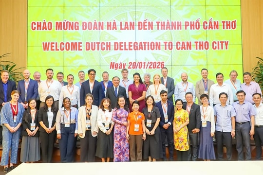 Cần Thơ hợp tác Hà Lan phát triển nông nghiệp xanh