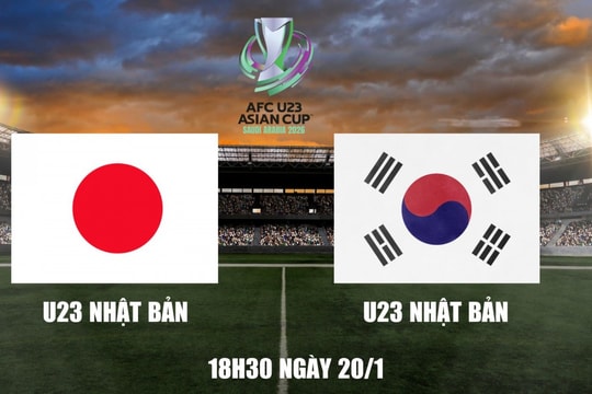 Nhận định U23 Nhật Bản vs U23 Hàn Quốc: Trận cầu đầy duyên nợ