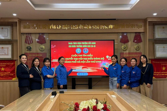 Phường Cửa Nam tổ chức tìm hiểu Nghị quyết Đại hội XVIII Đảng bộ Thành phố Hà Nội 