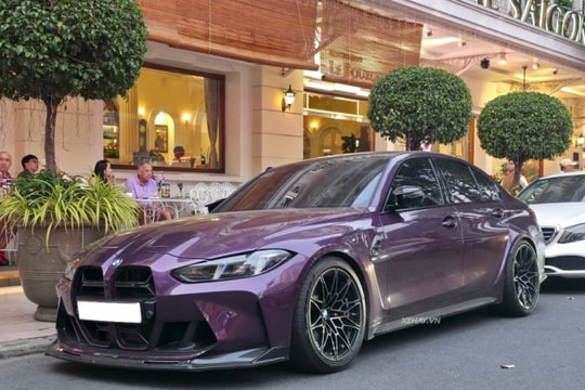 BMW M3 màu tím độc nhất Việt Nam: Option "khủng" gần 1 tỷ đồng