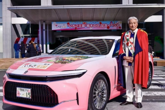 Toyota ra mắt sedan: “Siêu phẩm” ngọt ngào lấy cảm hứng từ dâu tây
