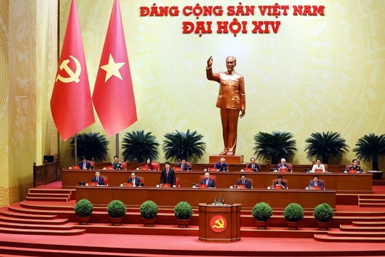 Đại hội XIV của Đảng tiến hành phiên thảo luận tại Hội trường