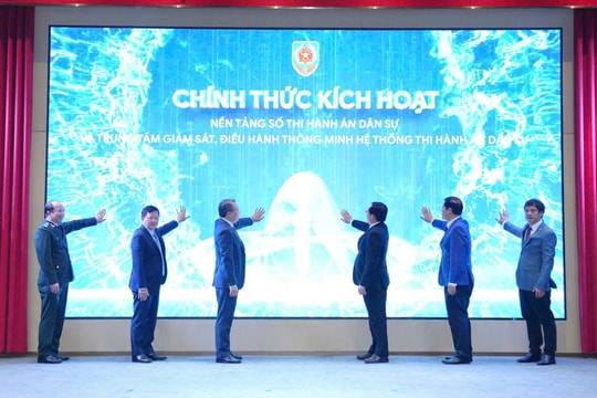 Vận hành toàn quốc Nền tảng số Thi hành án dân sự