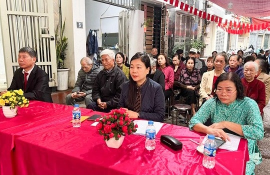 Phường Đông Ngạc: Các tổ dân phố đồng loạt tổ chức Hội nghị đại biểu Nhân dân năm 2026