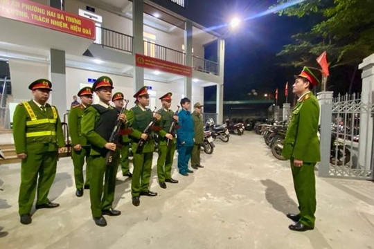 Công an phường Hai Bà Trưng siết chặt an ninh phục vụ Đại hội XIV của Đảng