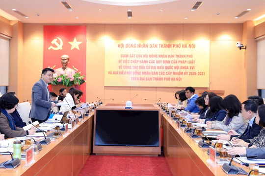 Hà Nội kiểm tra công tác chuẩn bị bầu cử tại 8 phường
