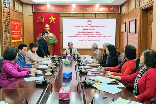 Phát huy vai trò Hội đồng tư vấn trong nắm bắt, phản ánh dư luận xã hội Thủ đô