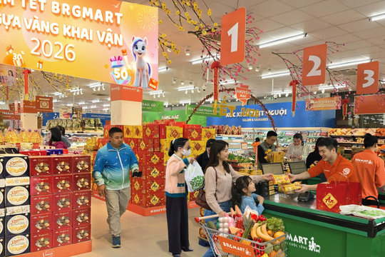 Sắm tết tại siêu thị BRGMart, Ngựa vàng khai vận 2026
