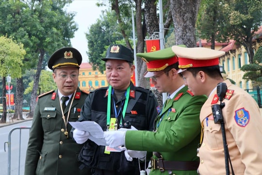 Hà Nội bảo đảm tuyệt đối an ninh, an toàn phục vụ Đại hội XIV
