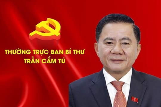 Đồng chí Trần Cẩm Tú tái giữ chức Thường trực Ban Bí thư Trung ương Đảng khóa XIV