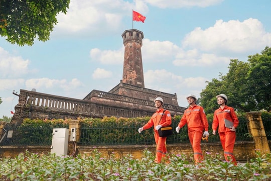Tổng công ty Điện lực TP Hà Nội - EVNHANOI Chào mừng thành công Đại hội đại biểu Đảng toàn quốc lần thứ XIV