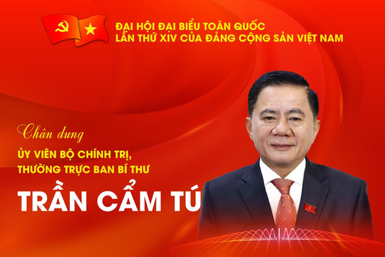 Chân dung Thường trực Ban Bí thư Trần Cẩm Tú