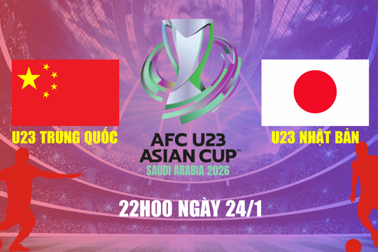 Chung kết U23 châu Á - U23 Trung Quốc vs U23 Nhật Bản: Cú sốc lịch sử hay kỷ lục của “Samurai xanh”?