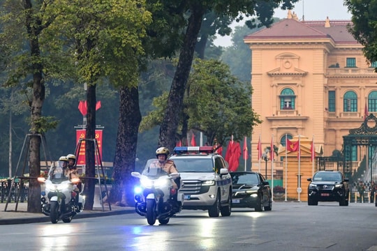Hà Nội: Giao thông thông suốt, an ninh được bảo đảm trong ngày bế mạc Đại hội XIV của Đảng