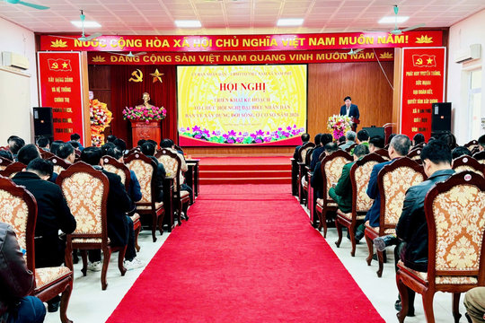Xã Nam Phù tập huấn nghiệp vụ bầu cử, bảo đảm triển khai thống nhất, đúng luật từ cơ sở