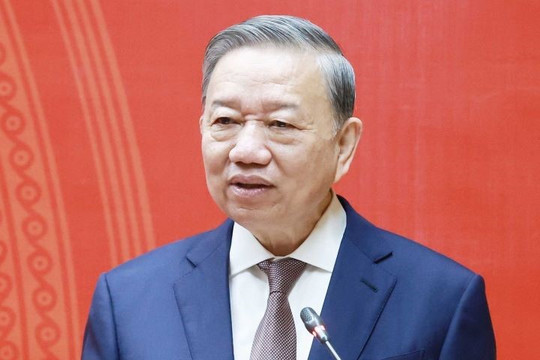 Đồng chí Tô Lâm tái cử Tổng Bí thư Ban Chấp hành Trung ương Đảng khóa XIV
