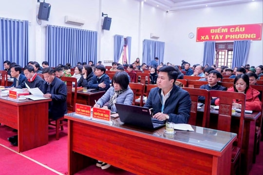 Xã Tây Phương triển khai công tác bầu cử đại biểu Quốc hội khóa XVI