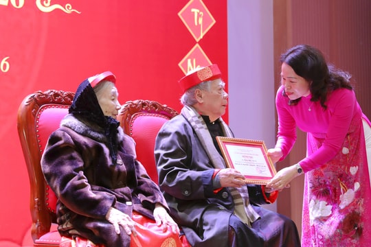 Phường Cầu Giấy trang trọng tổ chức Lễ mừng thọ Người cao tuổi Xuân Bính Ngọ 2026.