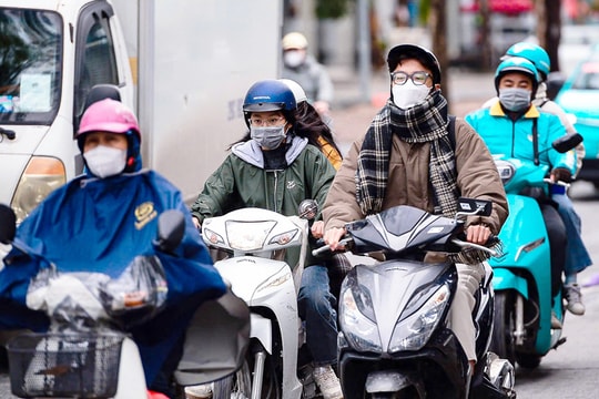 Bắc Bộ rét đậm và có mưa nhỏ nhiều nơi