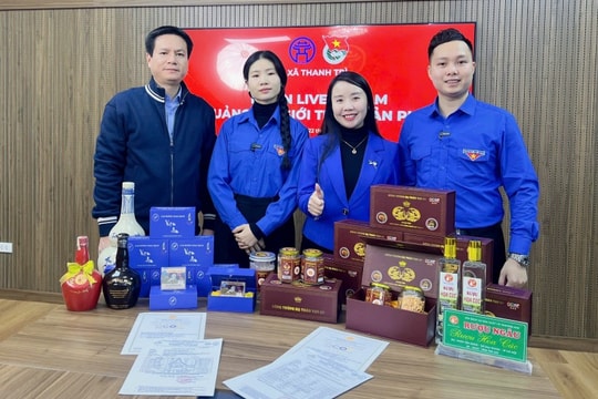 Hấp dẫn “Phiên chợ số” của thanh niên nông thôn Hà thành