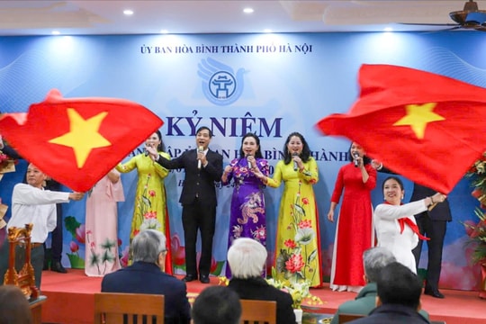 Kỷ niệm 40 năm thành lập Ủy ban Hòa bình thành phố Hà Nội: Chặng đường nhiều dấu ấn đậm nét