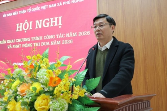 MTTQ xã Phú Nghĩa phát động thi đua năm 2026