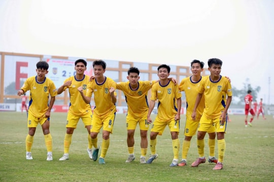 U19 Sông Lam Nghệ An gặp PVF-CAND tại chung kết giải U19 Quốc gia 2025-2026