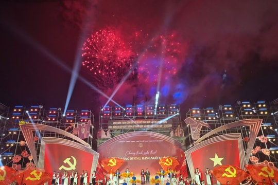 Hải Phòng tổ chức chương trình nghệ thuật chào mừng Đại hội XIV của Đảng thành công
