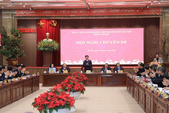 Ban Chấp hành Đảng bộ TP Hà Nội cho ý kiến về 4 nội dung quan trọng, cấp thiết