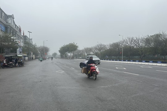 Dự báo thời tiết Hà Nội ngày 25/1: Mưa nhỏ rải rác, trời rét