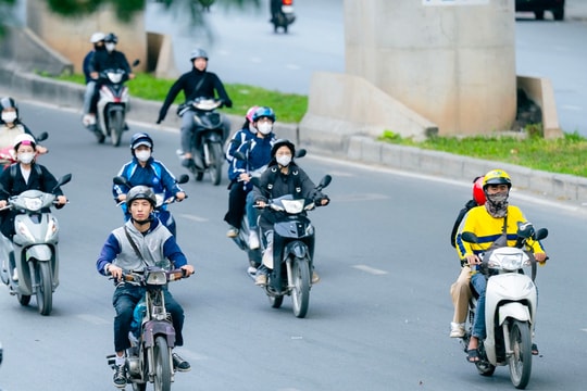 Bắc Bộ trời rét và có mưa nhỏ, mưa phùn rải rác