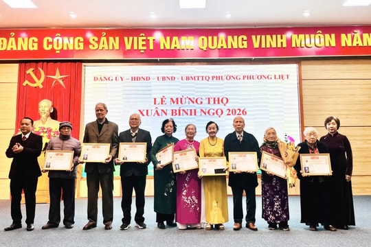 Phường Phương Liệt: Triển khai nhiều hoạt động chăm lo nhân dịp Tết Nguyên đán