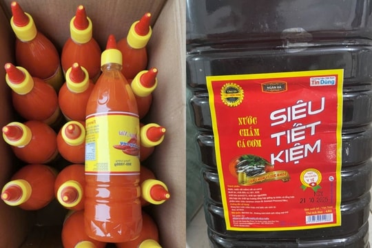 Công an tỉnh Phú Thọ phát hiện doanh nghiệp sản xuất hàng nghìn chai tương ớt, nước chấm giả