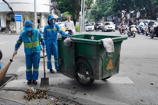 Hà Nội tổng lực giữ môi trường sạch, đẹp dịp Đại hội XIV của Đảng