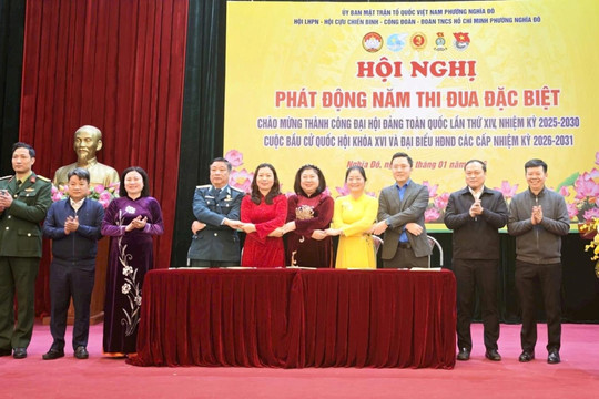 MTTQ Việt Nam phường Nghĩa Đô: 80% đoàn viên, hội viên ứng dụng chuyển đổi số