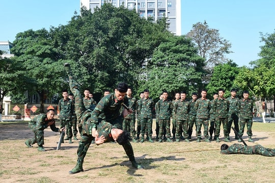Bộ Tư lệnh Thủ đô Hà Nội góp phần bảo đảm an ninh, an toàn Đại hội XIV