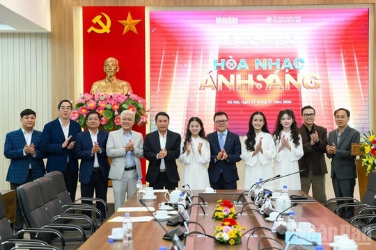 \"Hòa nhạc ánh sáng - Chào năm mới 2026\" Lan tỏa tinh thần đoàn kết, niềm tin và khát vọng phát triển đất nước