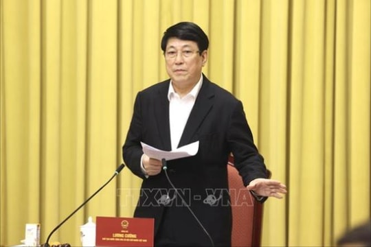 Chủ tịch nước Lương Cường: Chuẩn bị tốt các điều kiện phục vụ nhân dân vui Xuân, đón Tết Bính Ngọ