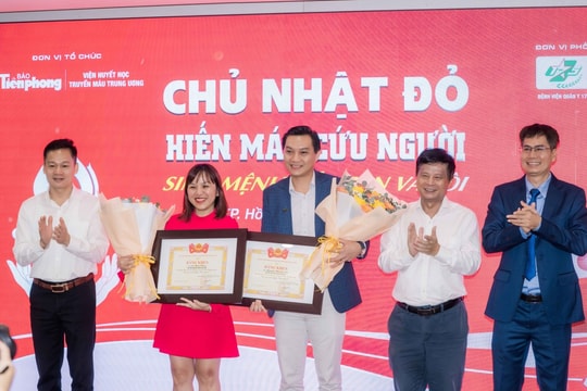 Lan tỏa tinh thần sẻ chia cùng chương trình hiến máu Chủ Nhật Đỏ