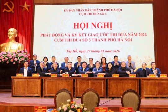 Cụm thi đua số 3 thành phố Hà Nội: Phát huy vai trò thi đua yêu nước trong năm đầu vận hành chính quyền địa phương 2 cấp