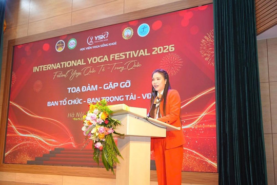 Festival Yoga quốc tế 2026 mở ra không gian giao lưu, thi đấu cho cộng đồng yoga